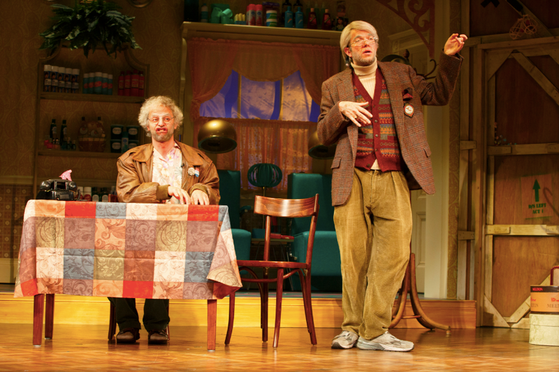 Nick Kroll and John Mulaney in Oh, Hello (Photo: Joan Marcus)